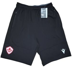 Macron Canadian Rugby Team Danube Hero Training Bermuda Shorts - NWT